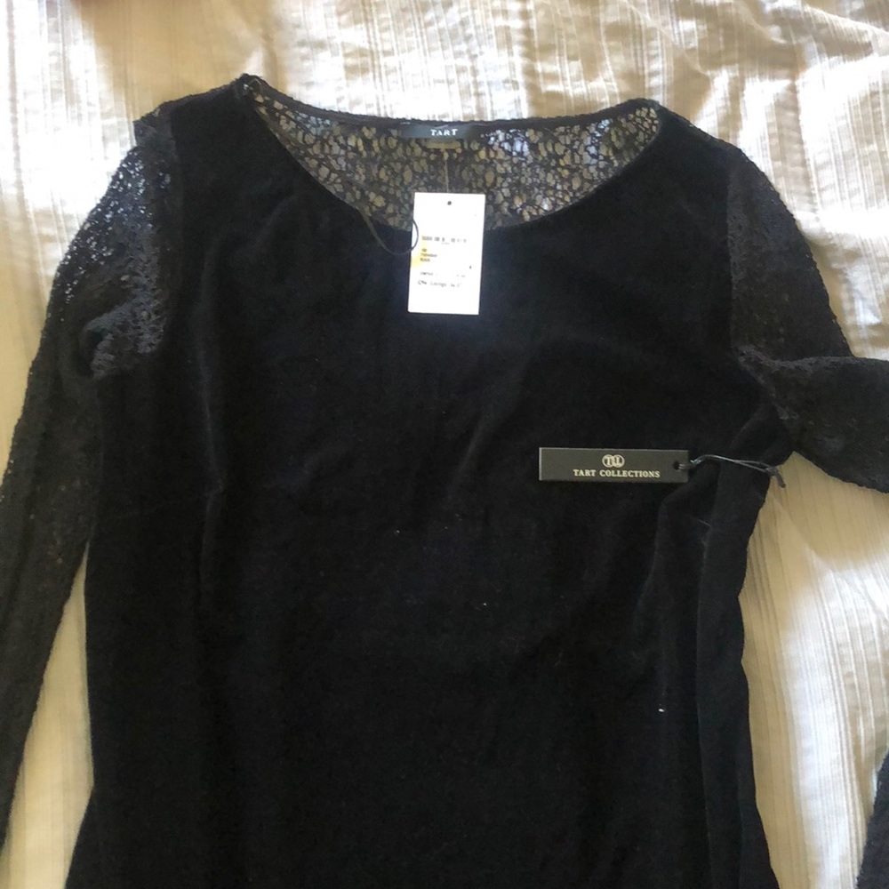 ♦️DONATED♦️ 💞HP💞Tart Velvet long sleeve LBD - Picture 4 of 4